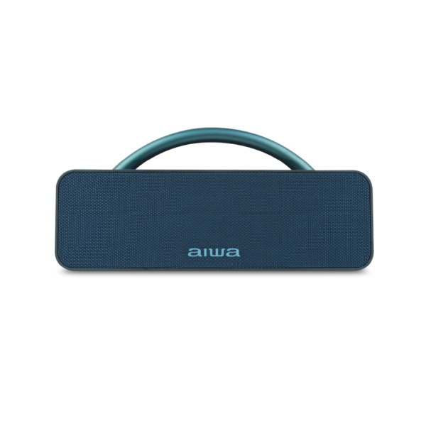 Bocina Portatil 30W|Bluetooh 5.1|20RMS| IPX6|Luces LED  Multicolor|1800mAh|Azul|AWS80BTU