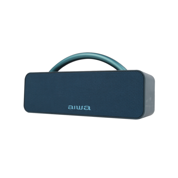 Bocina Portatil 30W|Bluetooh 5.1|20RMS| IPX6|Luces LED  Multicolor|1800mAh|Azul|AWS80BTU